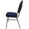 Picture of NES Reliable Teardrop Back Banquet Chair with Silver Vein Frame