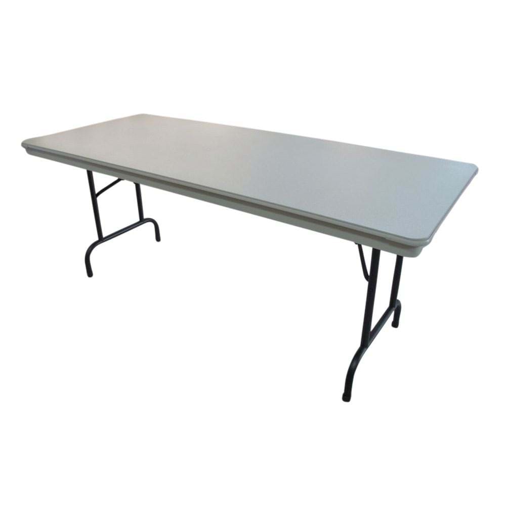 0004162 Nes Reliable 6ft Rectangle Abs Folding Table 