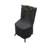 Picture of Dark Brown Wood Cross Back Chair