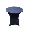 Navy Blue 30 inch round low cocktail spandex table cover