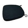 Black Chiavari Chair Cushion Slip Cover - side