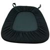 Black Chiavari Chair Cushion Slip Cover - underneath