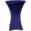 Navy Blue 30 inch Spandex Cocktail Tablecover