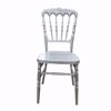 NES Reliable Silver Resin Napoleon Chair - Front