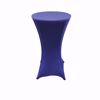 Periwinkle 24 inch Spandex Cocktail Table Cover