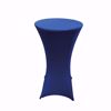 Royal Blue 24 inch Spandex Cocktail Table Cover
