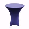 Periwinkle 36 inch spandex table cover