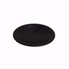 Ebony 10.5" Black Matte Round Sloped Bowl - top