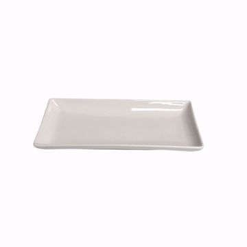 10.5" x 5" Rectangular Platter - side top