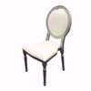 Champagne King Louis Chair - Right Side