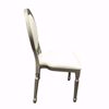 Champagne King Louis Chair - Right Side