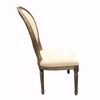 Wood King Louis Chair-Non-Stackable - Right Side