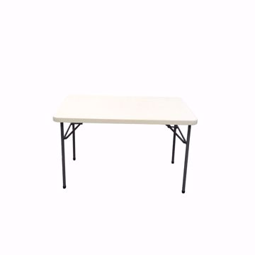 NES Reliable 4ft x 30" Rectangle Plastic Folding Table