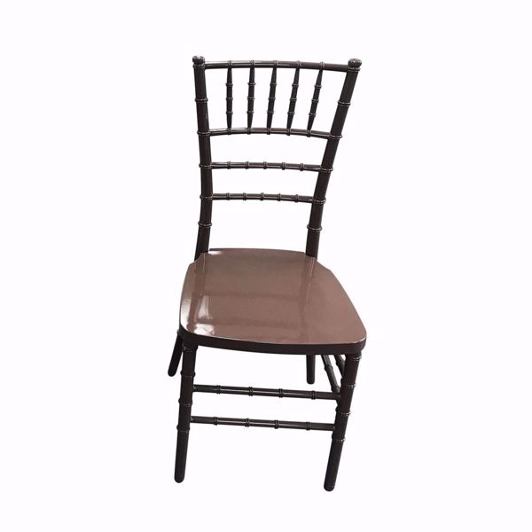 NES Reliable Brown Resin Chiavari Chair