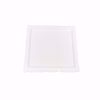 14" Square Faux Marble Melamine Platter-back