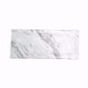 7" x 16" Rectangle Faux Marble Melamine Platter