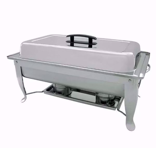 Economy Full Size 8 qt Chafer w/ Lift-off Lid