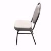 Picture of NES Reliable Teardrop Back Banquet Chair with Silver Vein Frame