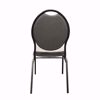 Picture of NES Reliable Teardrop Back Banquet Chair with Silver Vein Frame