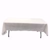 60x102inch polyester tablecloths - white