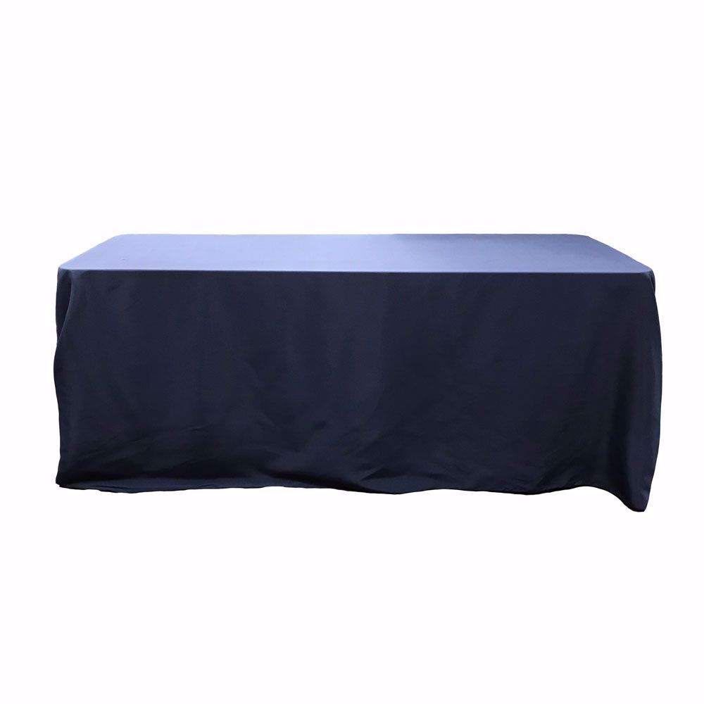90x132 inch Rectangular Polyester Tablecloth | National Event Supply