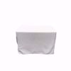 4ft Fitted Tablecloth - White
