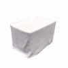 4ft Fitted Tablecloth - White - Side