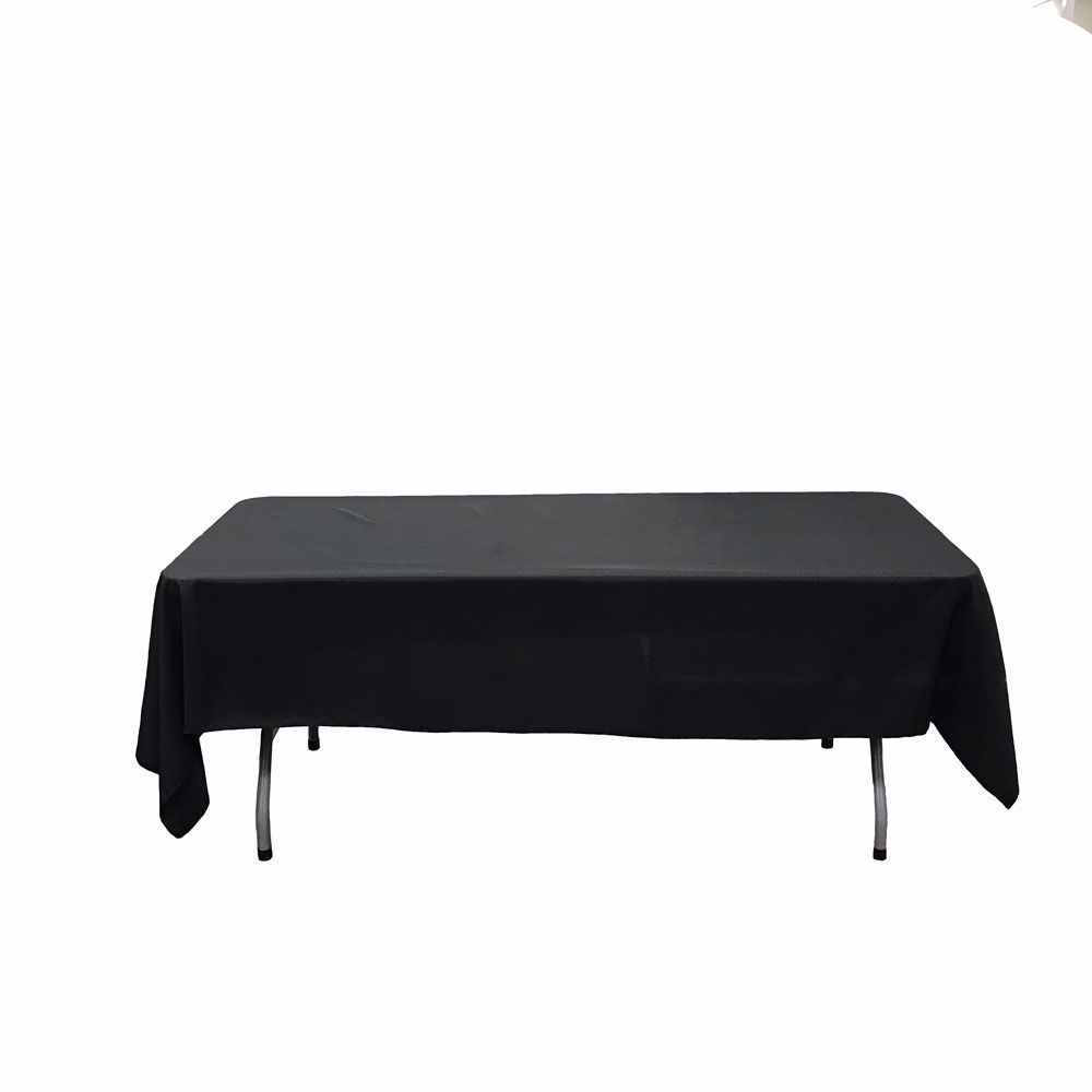 60 x 102 in. rectangle spun polyester tablecloth | National Event Supply