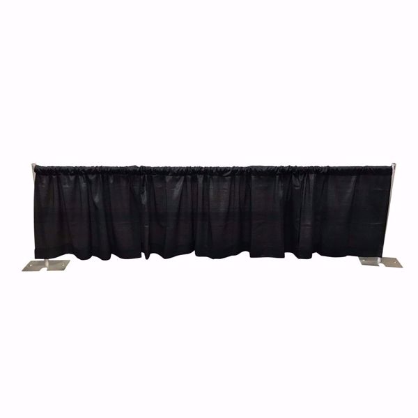 Pipe & Drape Shortwall Kit - 3ft Fixed Height