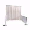 Single Booth with Sidewalls Kit - White Banjo