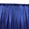 Expo Blue Banjo Drape