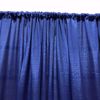 Expo Blue Banjo Drape