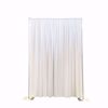 Pipe & Drape Backdrop Kit - 12ft LCB with White Poly Premier