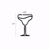 Polycarbonate Margarita Glass Dimensions