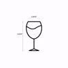 Polycarbonate 10oz Plastic Wine Glass Dimensions