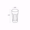 Polycarbonate 13oz Plastic Drink Tumbler Dimensions
