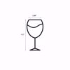 Serenity 19oz Wine Glass Dimensions