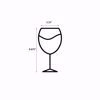 Victoria Crystal 28oz Wine Glass Dimensions