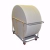Round Table Cart with 14x 60in Round BMT