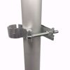 drape clamp on 2" upright - 2