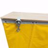 drape storage hamper - close up locking